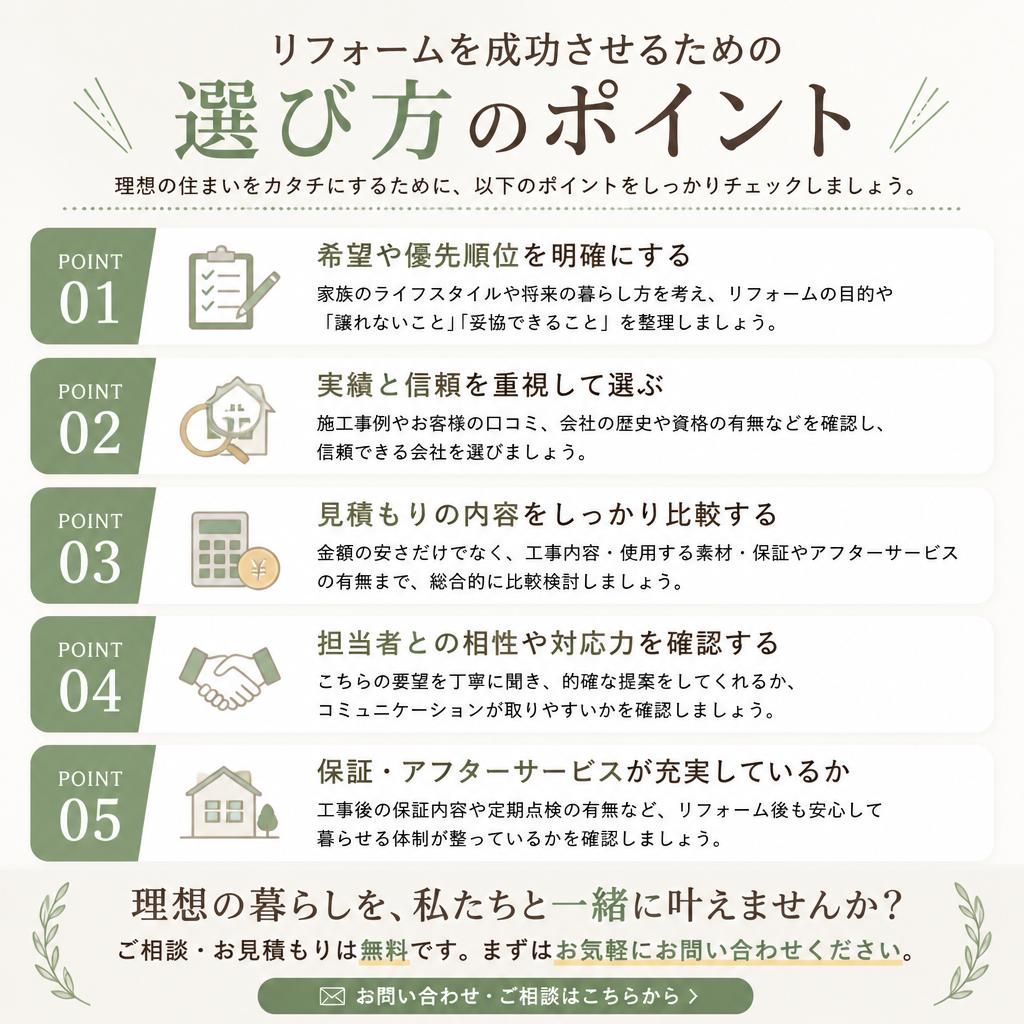 7. あなたに合った選び方とは？