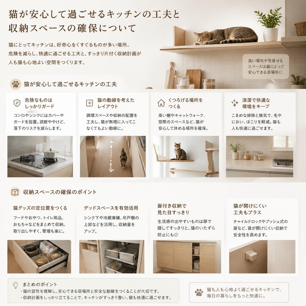 キッチンリフォームの猫目線